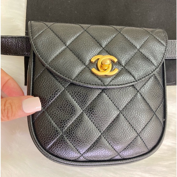 Auth CC Belt Bag Caviar size 80/32 - Picture 2 of 16